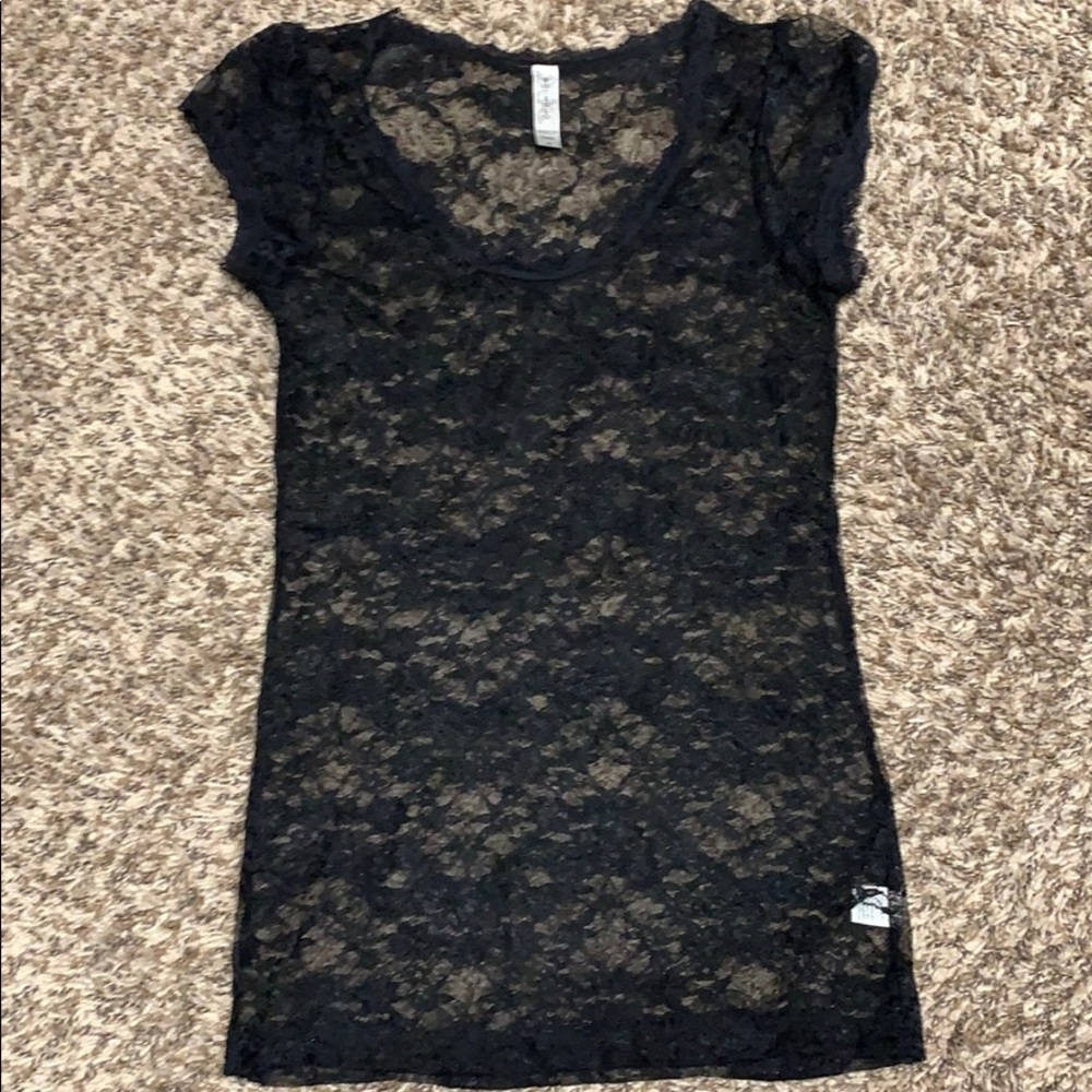 Lace tank top